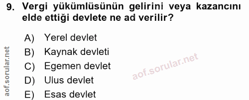 Soru 9