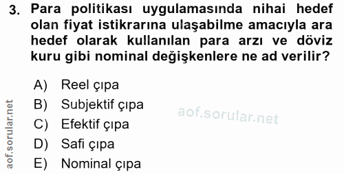 Soru 3