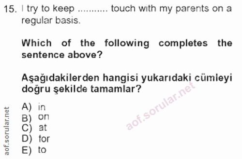 Soru 15