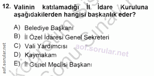 Soru 12