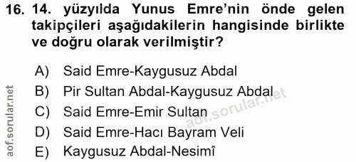 Soru 16