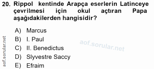 Soru 20