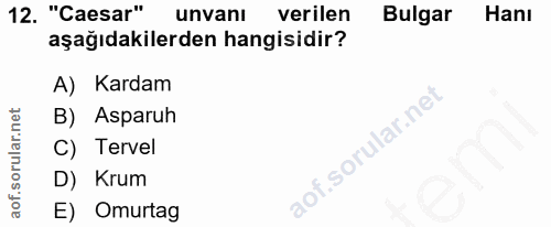 Soru 12