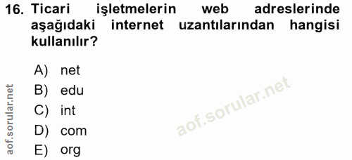 Soru 16