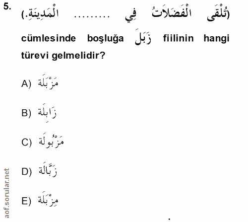 Soru 5