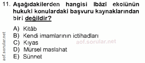 Soru 11