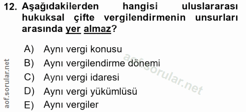 Soru 12