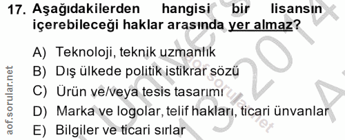 Soru 17