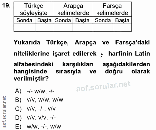 Soru 19