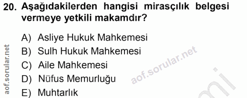 Soru 20