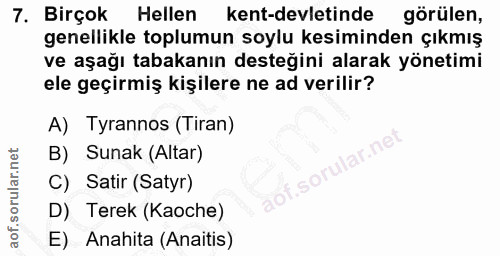 Soru 7