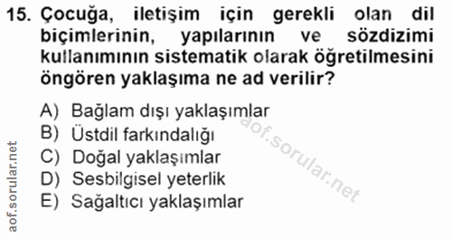 Soru 15