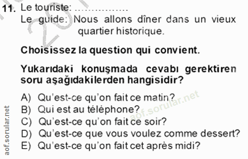 Soru 11