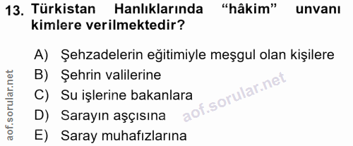 Soru 13