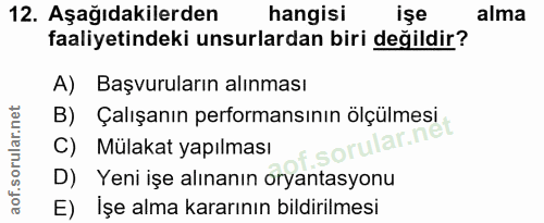 Soru 12