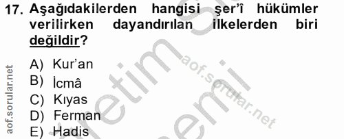 Soru 17