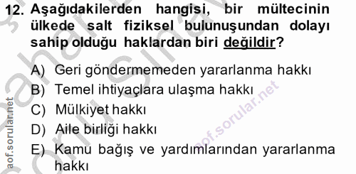 Soru 12