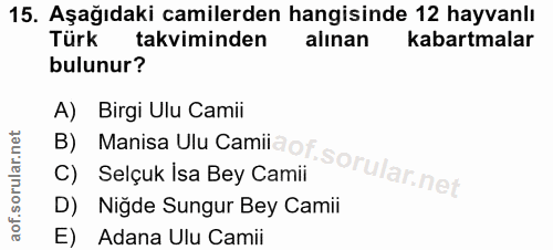 Soru 15