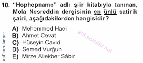 Soru 10