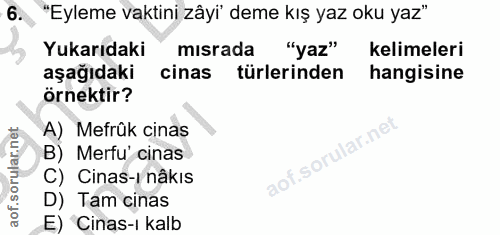 Soru 6