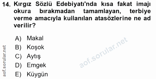 Soru 14