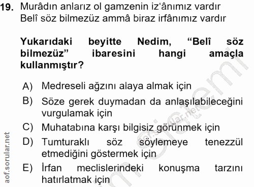 Soru 19