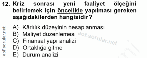 Soru 12