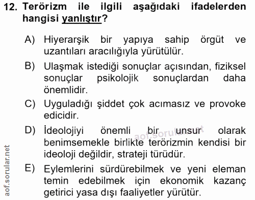Soru 12