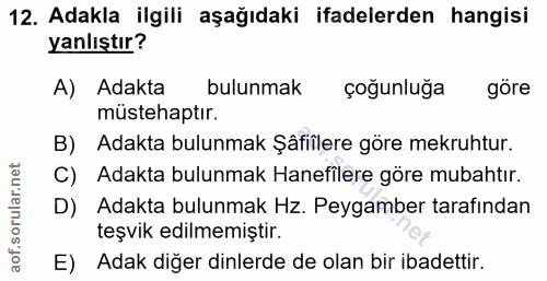 Soru 12
