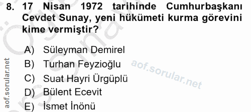 Soru 8
