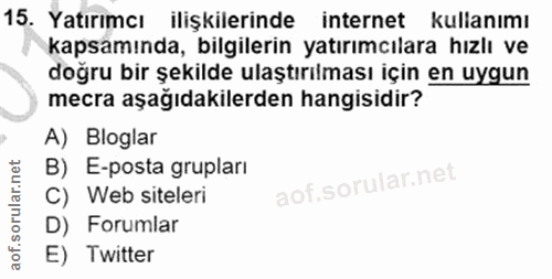 Soru 15
