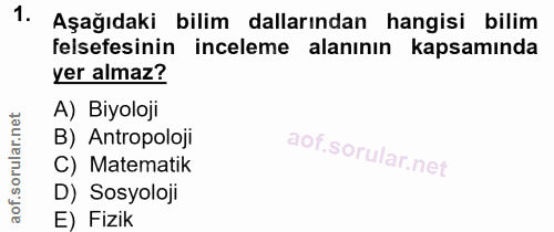 Soru 1