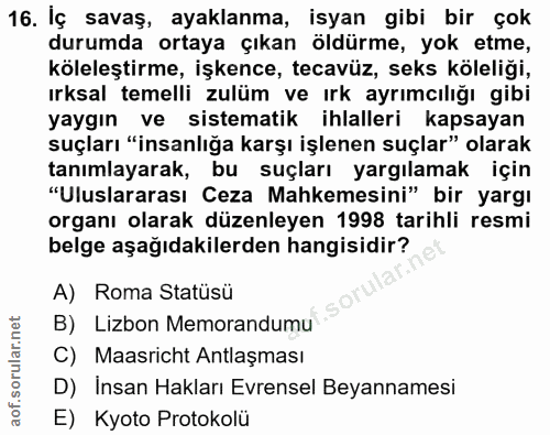 Soru 16