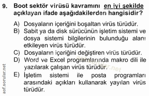 Soru 9