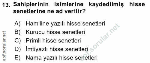 Soru 13