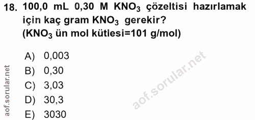 Soru 18