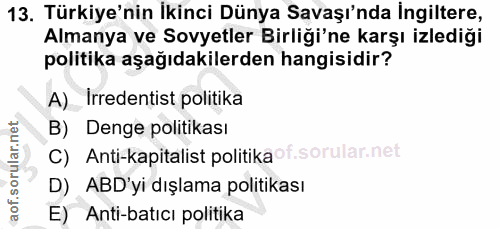 Soru 13
