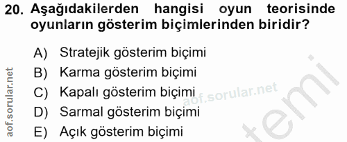Soru 20