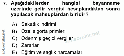 Soru 7