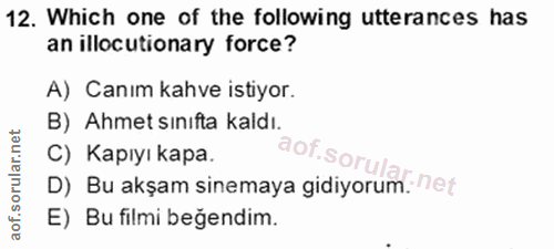 Soru 12