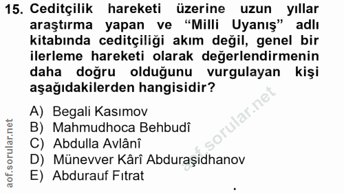 Soru 15