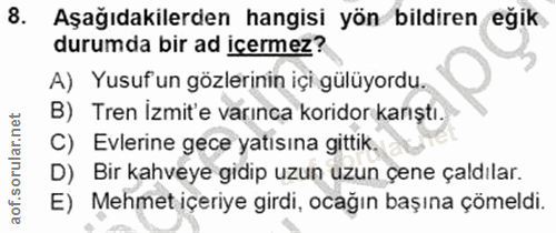 Soru 8