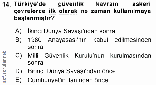Soru 14