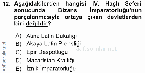 Soru 12