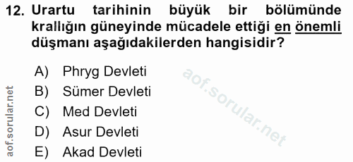 Soru 12