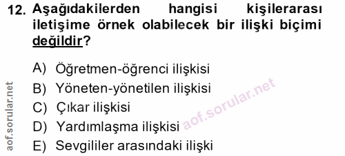 Soru 12