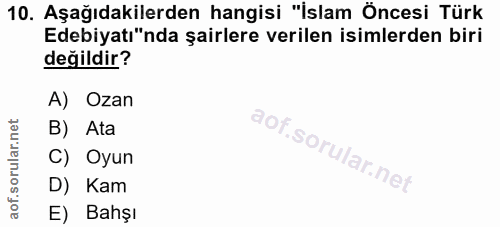 Soru 10