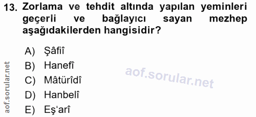 Soru 13