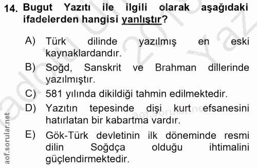 Soru 14