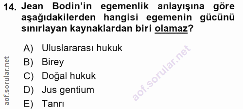 Soru 14